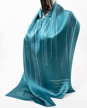 Load image into Gallery viewer, New-Medium Size Tourmaline Blue-Green Silk