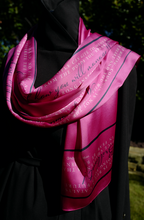 Load image into Gallery viewer, "Threads of Wisdom" Collection-Hot Pink Silk (In-Stock)